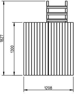 Parque Infantil Kiosk L con Challenger